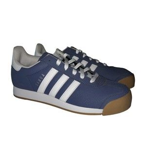 adidas Samoa Blue And White Casual Athletic Sneakers Women’s Size 7.5